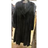 A Blackgama dark mink coat