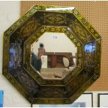 A decorative octagonal mirror (s/a/f)