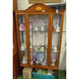 An Edwardian style display cabinet