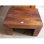 A small coffee table