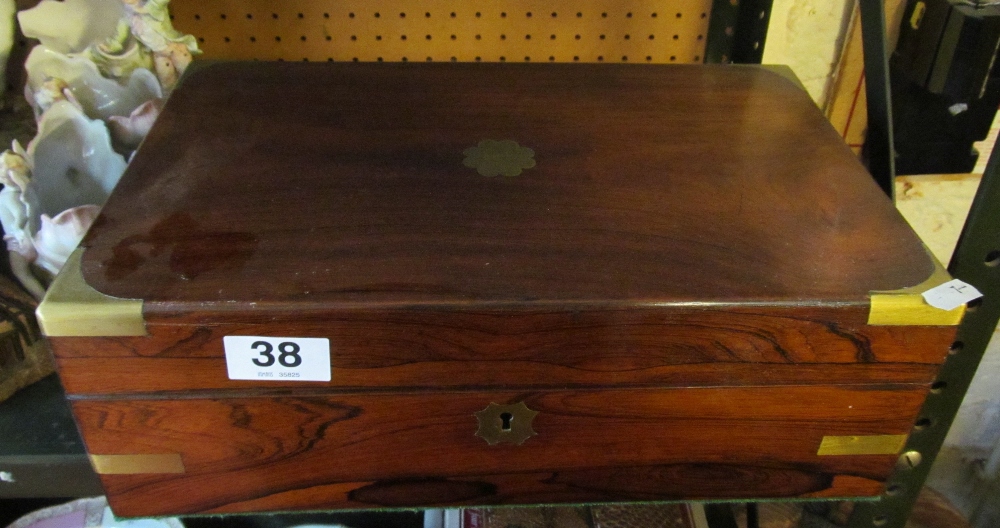 A rosewood box