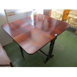 A 19th Century rosewood Sutherland table