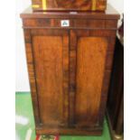 A Regency rosewood two door cupboard