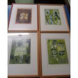 Four prints by Juta