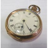 A Waltham gold-plated pocketwatch