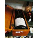 A Lay & wheeler boxed 150cl bottle Champagne