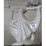 A pottery model dancer