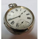 A silver cased pocket watch marked Kendal & Bent (face a/f), three other pocket watches and an