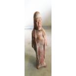 A Tang Dynasty terracotta figure