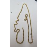 A gold chain 7.48gm