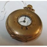 A Denison gold-plated pocketwatch