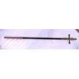 A Knights Templar sword Kenning, London