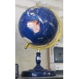 A hardstone globe