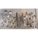 A set of Sterling cutlery