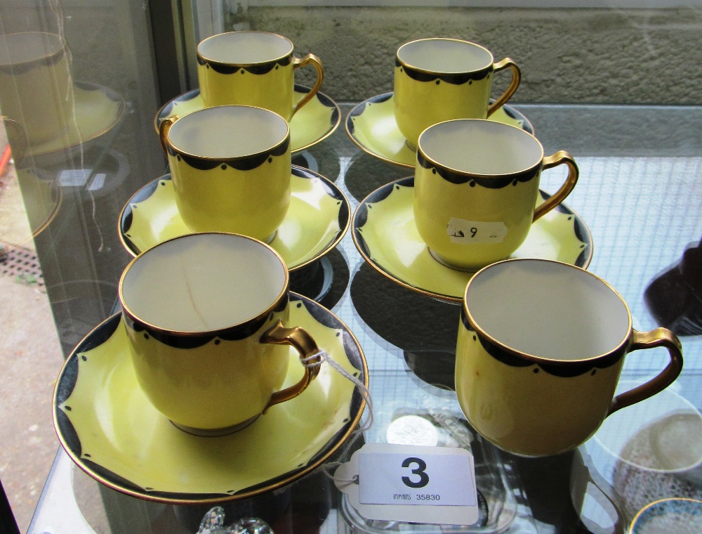 A Limoges coffee set