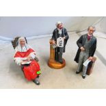 A Royal Doulton lawyer and two barristers