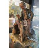 A Capodimonte figure (a/f)