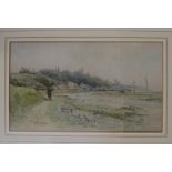 H. Maurice Page 1890 Leigh, Essex watercolour