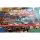 A Scalextric Formula 1 GP8 (boxed) and a Scalextric Monaco GP (boxed)