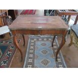 A Louis XV style rosewood desk