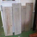 Four pine cupboard door