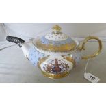 A Diamond Jubilee limited edition bone china teapot