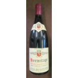 A bottle Hermitage Jean Louis Chave 1989