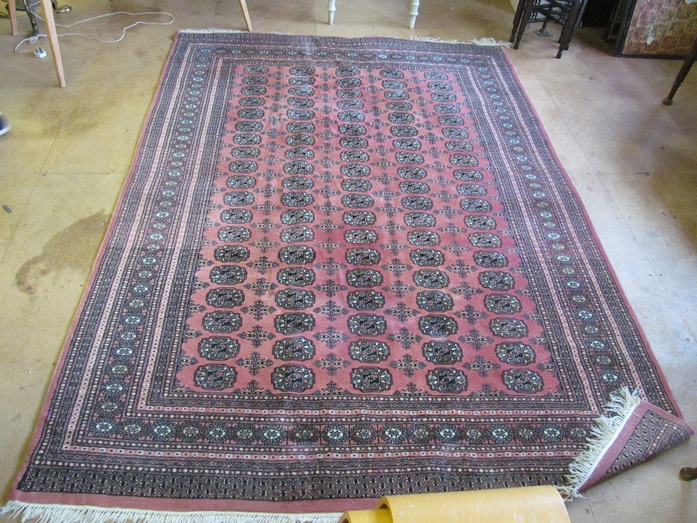A Bokhara carpet