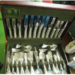 A canteen of cutlery