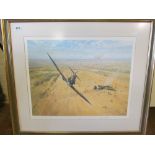 Gerald Coubon - a large signed limited edition print 'Harvest 1940' 32/650