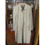 A Burberrys coat 54 long