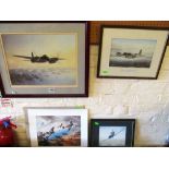 Nicolas Trudigan - a signed limited edition unframed print 'Normandy Fighter Sweep' 1270/2500 and