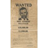[DILLINGER JOHN]: (1903-1934) American Bank Robber.