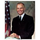 GLENN JOHN: (1921- 2016) American Astronaut, one of the original Mercury Seven.