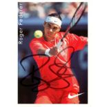 FEDERER ROGER: (1981- ) Swiss Tennis Player,