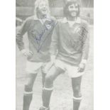 BEST & LAW: BEST GEORGE (1946-2005) Northern Ireland & Manchester United footballer & LAW DENIS