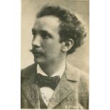 STRAUSS RICHARD: (1864-1949) German Composer. A good signed 3.5 x 5.