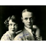 ASTAIRE FRED & ADELE: ASTAIRE FRED: (1899-1987) American Actor & Dancer,