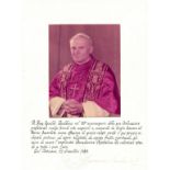 JOHN PAUL II: (1920-2005) Pope of the Roman Catholic Church 1978-2005. Canonized in 2014.