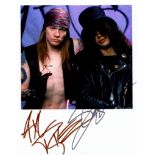 SLASH & ROSE AXL: Slash (1965- ) British-American Musician and Songwriter,