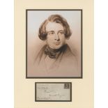 DICKENS CHARLES: (1812-1870) English novelist.