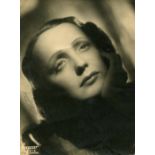 PIAF EDITH: (1915-1963) French singer. Vintage signed sepia 7 x 9.