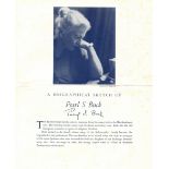 BUCK PEARL S.: (1892-1973) American writer and novelist, Nobel Prize winner for Literature, 1938.