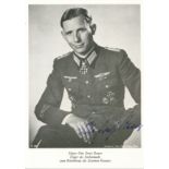 REMER OTTO ERNST: (1912-1997) German Generalmajor of World War II who played a major role in
