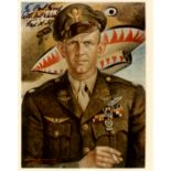 FLYING TIGERS THE: Small selection of signed colour photographs