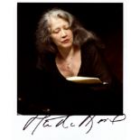 PIANISTS: Selection of very good signed colour 8 x 10 photographs by various leading pianists of