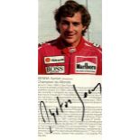 SENNA AYRTON: (1960-1994) Brazilian motor racing driver, Formula One World Champion 1988,