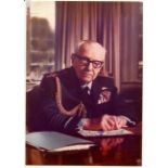 HARRIS ARTHUR T.: (1892-1984) British Marshal of the Royal Air Force