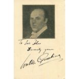 CLASSICAL MUSIC: Small selection of signed clipped pieces, album pages etc.