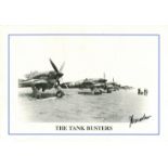 TANK BUSTERS THE: A stiff white oblong 8vo folding card featuring an image to the front cover